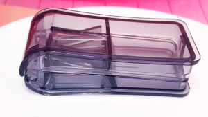 2PCS Pill Tablets Cutter for Small or Large Pills - Portable and Precise Pill Splitter - Doubles as a Pill Box - Pills Splitter with Sharp stainless steel Blade