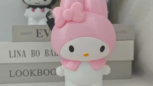 Bandai | 2027 Kawaii Cartoon Desk Organizer Pen Holder Makeup Brush Storage Cute Desktop Decor Gift for Girls Room