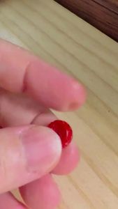 Cinnabar Carved Lucky Drum Spacer Bead Red Sand Through-Hole DIY Bracelet Necklace Jewelry Making Accessory Chinese Auspicious Bead - RRC