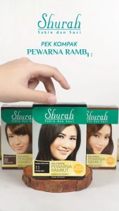 Shurah Pewarna Rambut Pek Kompak