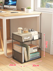 Multi-layer Mobile Storage Shelf Books Office Supplies