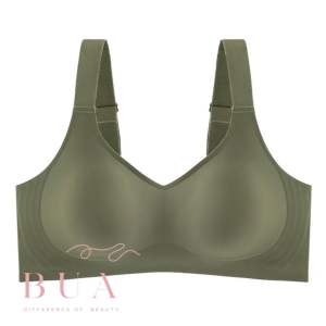 BUA-รุ่นชบา บราไร้ขอบล๊อคเต้าผ้าเรียบนุ่ม