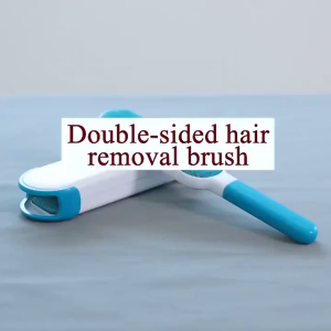Reusable Double Side Pet Hair Fur Remover Set / Cleaning Brush Tools