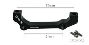Disc Brake Converter MTB Bike Bracket IS PM A B to PM A Disc Brake Mount Adapter For 140mm 160mm 180mm 203mm Brake Rotor