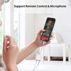 2 in 1 Type C to Audio Jack and Type-C Adapter USB C to 3.5mm Jack Audio+Charging Splitter Earphone Cable Charging Adapter DAC for Android Phone