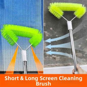 No-Disassembly Mesh Window Cleaning Brush