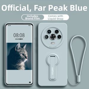 GGUU | Liquid Silicone Premium Full Coverage Phone Case With Stand and Lanyard Hole