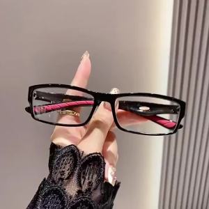 BMAD | 5PCS Pairs Fashion Reading Glasses Mens Womens Anti-blue Light Sports Square Reading Glasses Ultra Light and Comfortable