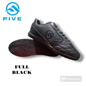 SEPATU FUTSAL DEWASA FFIVE METAMORFOSA FULL BLACK