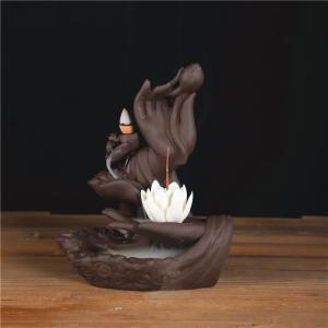 Waterfall Incense Burner Home Decor