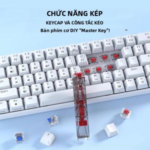 JUMPEAK 2 Trong 1 Công Cụ Tháo Lắp Bàn Phím Cơ Có Thể Tráo Đổi Nóng Công Cụ Tháo Lắp Keycap Chơi Game DIY Công Cụ Tháo Gỡ Tùy Chỉnh