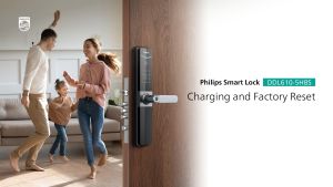 PHILIPS EasyKey DDL610-5HBS - Lever Type Smart Door Lock