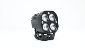 HAOLIDE Square Led Work Light For Car Yellow Fog Lamp off-road use Tractors Motorcycle Driving Light White Spotlight 12V 24V