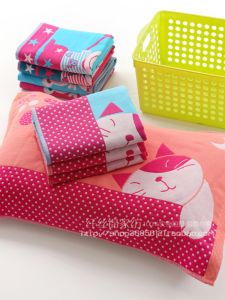 Pure Cotton Thin Three-Layer Childrens Pillowcase 9.9 for Single Person Cartoon Design Bedding Accessories Double Pack