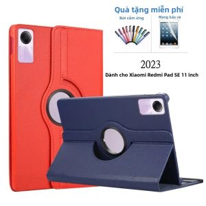 Ốp Lưng Xiaomi Redmi Pad SE 2023 11 Inch Vỏ Da Xoay Bảo Vệ Chống Sốc Chống Nước Cho Máy Tính Bảng