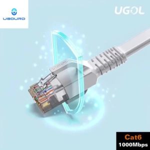 Ultralight Ultra-thin 1.5mm White Cat6 Patch Cable 1Gbps Flat Cat 6 1000Mbps RJ45 LAN Network Cord 0.5m -5m 10m 30m for Router