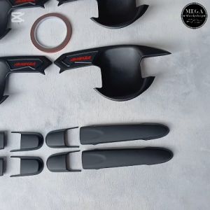 Paket Handle Outer Tank Cover Mobil All New Avanza 2012 - 2021 Hitam Premium All Variant