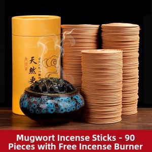 Agarwood Scented Mugwort Mosquito Coil Incense