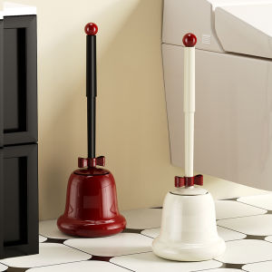 CHENGYAN | Bell-shaped All-Angle Toilet Brush Set