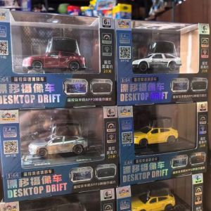 JIANDONGWENCHUANG | Dual Remote Control Drift Car Model with Camera 1:64