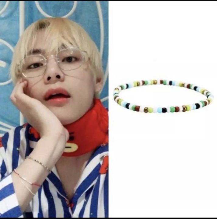 CCNMADE] BTS V's GEMSTONE TRINITY- Korean Handmade Bracelet | Shopee  Singapore