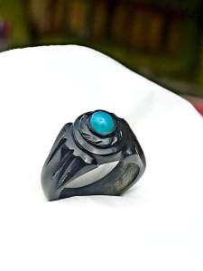 Ring Tanduk Kerbau Batu Bacan Doko