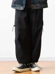 Quần Dài Ống Rộng Ống Đứng Quần Dài Thường Ngày Mùa Xuân Thu Phong Cách Retro Nhật Bản Cho Nam Và Nữ Thương Hiệu Thời Trang Rộng Rãi