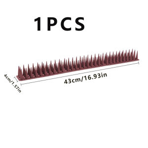 Plastic Bird Spikes Detachable Repellent Spike Roof Fence Wall Outdoor Deterrent Burglar Pigeons Cat Repeller Anti Climb Spikes