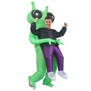 Inflatable Performance Costume K-Kit Alien Ghost Hug Person Christmas Thanksgiving Funny Puppet Show Costume Props