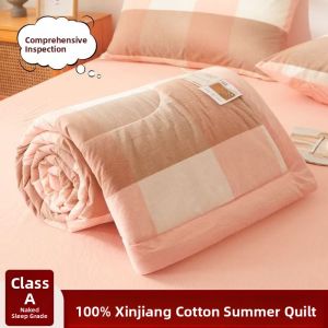YOUJIU | High-End Baby-Friendly 100% Xinjiang Cotton Bedding Summer Cooling Air Conditioner Blanket