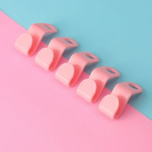 Thick Plastic Stackable Home Hanger Connection Hook Fashion Buckle for Clothing Storage Organization
