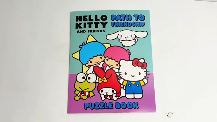 Hello Kitty & Friends Path To Friendship Puzzle Book with Mazes Word Search & Puzzles For Kids
