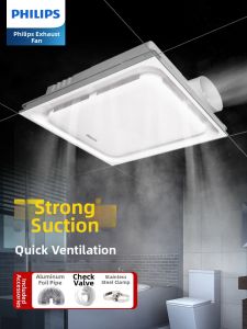 Philips | Powerful Ventilation Fan Aluminum Compatible