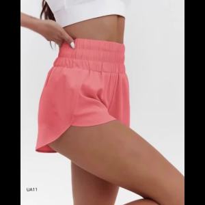 2026 Summer New Women Solid Color Breathable Running Shorts Loose Leisure Outdoor Quick Drying Sports Fitness Beach Shorts