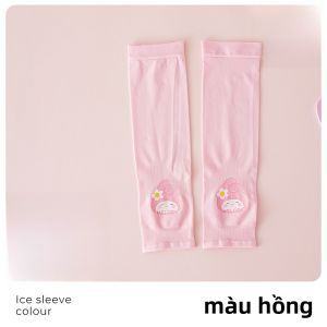 GUGUXIANG | Bộ tay áo chống nắng bằng lụa băng cho trẻ em mùa hè tay áo bảo vệ hoạt hình mới cho bé trai và bé gái