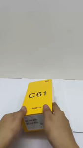 Real-me C61 smartphone with 6.74-inch Dot Drop Display 50MP+5MP camera 12+512GB RAM+ROM 5000mAh battery capacity
