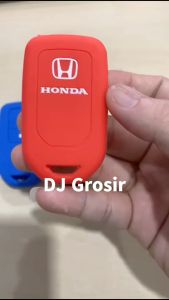 Casing Silikon Karet Kunci Remote Honda HRV Civic Jazz 2 Tombol