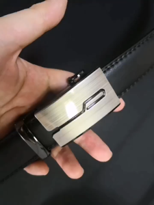 3.0cm New Mens Leather Belt Alloy Automatic Buckle Business Leisure Youth Middle-aged and Elderly Belt Designer Belt for Men