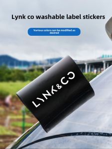 Suitable for Lingke 01/02/03 Washing Label Sticker/05/06/09 Creative Stylish Car Rear Decoration Bumper Stickers