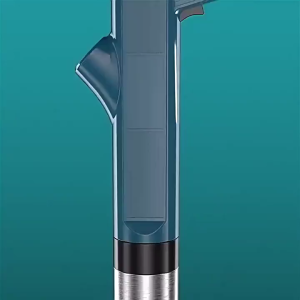 High-Pressure Toilet Plunger – Air Pressure Drain Cleaner for Clogged Toilets Sinks & Pipes – Durable Stainless Steel Pipe Plunger with 8 Attachments