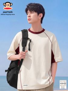 Paul Frank | Color Block Stitched Short Sleeve T-Shirt Cool Sensation Mens Summer