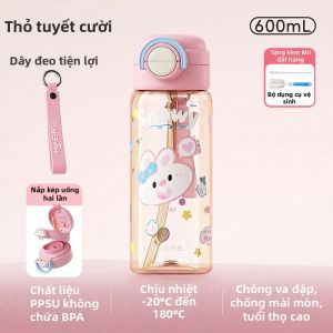 Haers | Bình Nước Mùa Hè Cho Trẻ Em PPSU