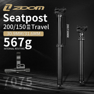 MTB Dropper Seatpost 30.9/31.6 Internal Routing Seat Tubes 150/200mm Travel 180 Adjustable Controller Cycling Accessories