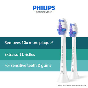 Philips Sonicare S2 Sensitive ToothBrush Head 2 Pack - HX6052/14