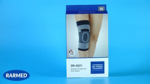 Bao đeo đầu gối bảo vệ đàn hồi Dr.Med DR-K021 suy yếu đau khớp bong gân chấn thương - 4 Size