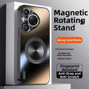 LZ | Magnetic Rotating Stand Matte Drop-Protective Case