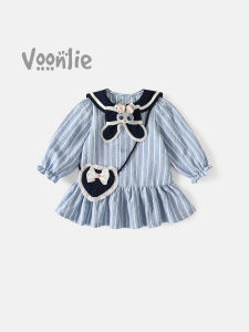 VOONLIE | Đầm Công Chúa Thỏ Cảnh Sát Dễ Thương Cho Bé Gái