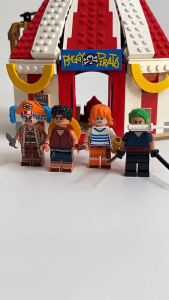 [BrickStory] LEGO ONE PIECE Buggy the Clown’s Circus Tent (75637)(573 Pieces)