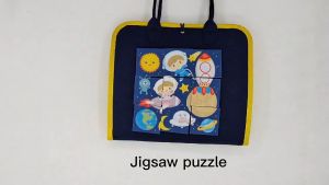 [Little B House] STEM Basic Skills Activity Sensory Board Montessori Toy Developing Busy Board 儿童忙碌板 Mainan Bayi - BT325