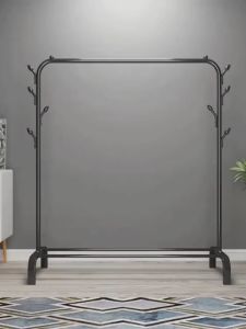 ราวตากผ้า ราวเเขวนผ้า ราวตากเเสื้อเผ้า ราวมินิมอล ราวแขวนเสื้อผ้า บาร์เดี่ยว โครงเหล็ก รับน้ำหนักได้ 150กก. พร้อมส่ง